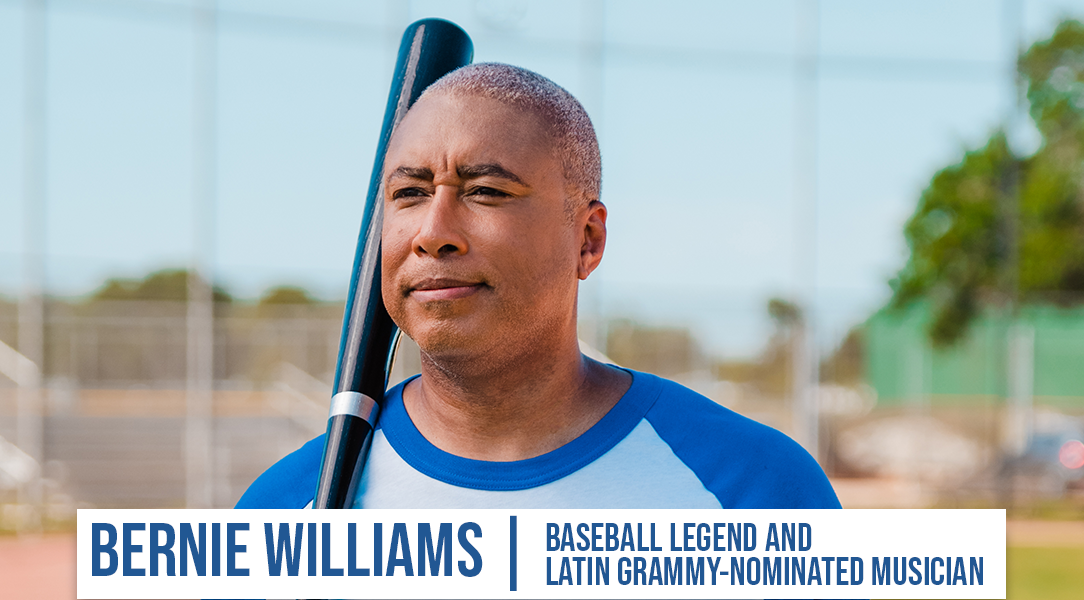 Bernie Williams – baseball legend and Latin Grammy-nominated musician